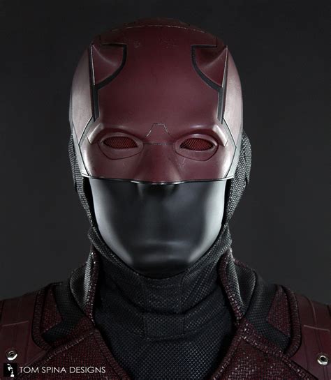 3D Printed Hand painted Daredevil Helmet - circesoftware.net