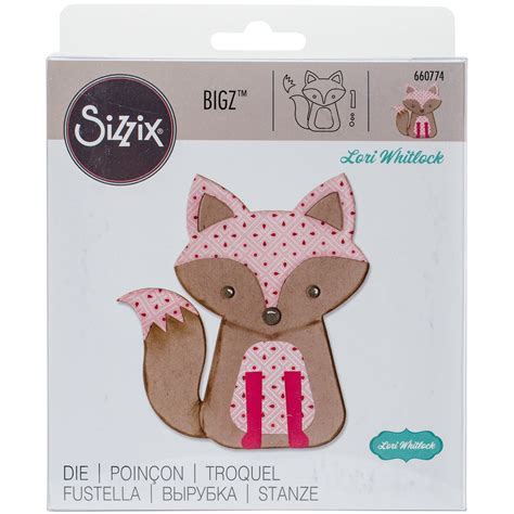 Sizzix Bigz Die 5.5"X6"-Fox #2, Pk 1, Sizzix - Walmart.com - Walmart.com