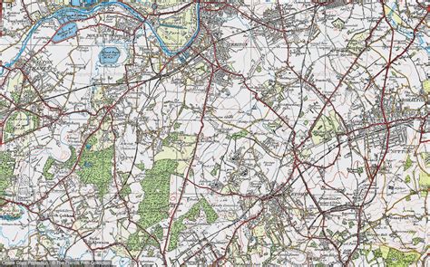 Historic Ordnance Survey Map of Chessington, 1920