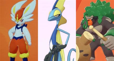 Pokemon Images: Fully Evolved New Pokemon Starters Gen 8 Evolutions