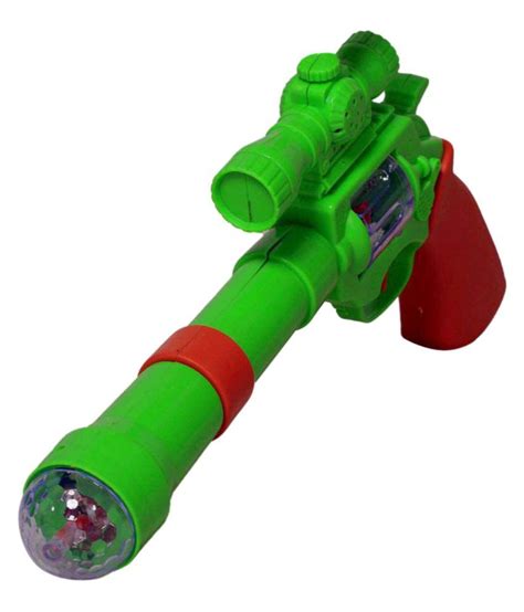 Projection With 3D Lights & Multiple Sound Effect Toy Gun For Kids ...