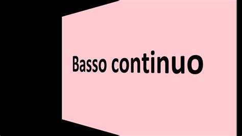 Basso continuo - YouTube