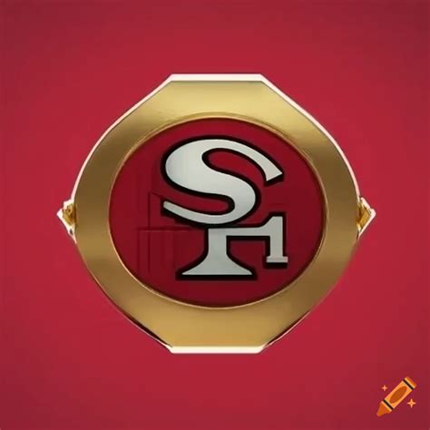 Logo of the 49ers football team