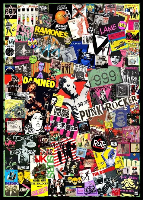 Punk Collage By Jash Jamieson. | Collage, Punk, Estampado