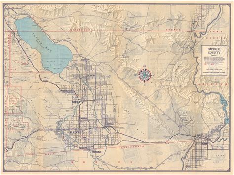 Imperial County, California Circa 1940s – WardMaps LLC