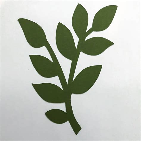 Free Paper Flower Leaf Templates - Nisma.Info