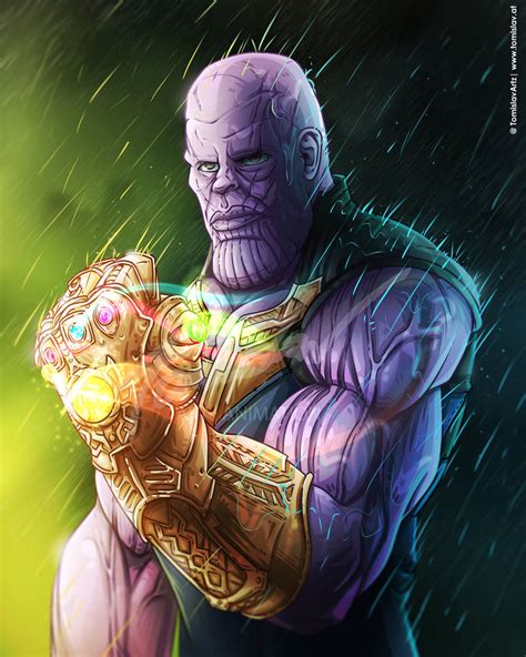 Thanos Fan Art by TomislavArtz on DeviantArt