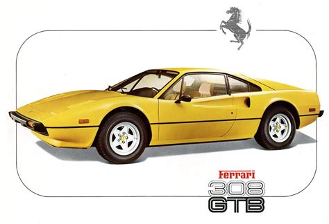 Ferrari 308 GTB Sheet