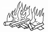 Fire Coloring Pages To Print  Free Printable sketch template
