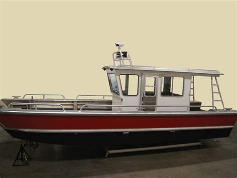 28 FT Wide Landing Craft (624) | Aluminum Boat Plans & Designs by Specmar