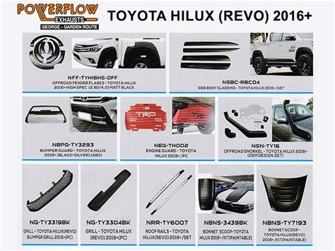 Toyota Hilux Accessories in George | Lalakoi Publishing Network