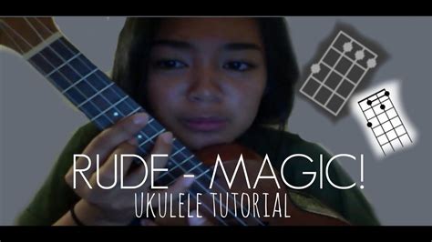 Rude - Magic! Ukulele TUTORIAL - YouTube