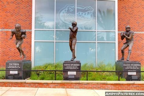 Florida Gators' Heisman Trophy winners by Andy Lopu nak Photography