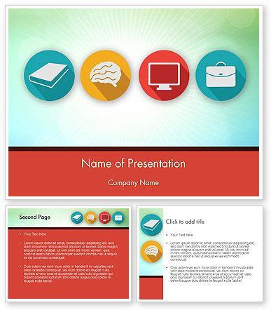 Education Icons PowerPoint Template Education Icon, Free Education, Powerpoint 2010, Online ...