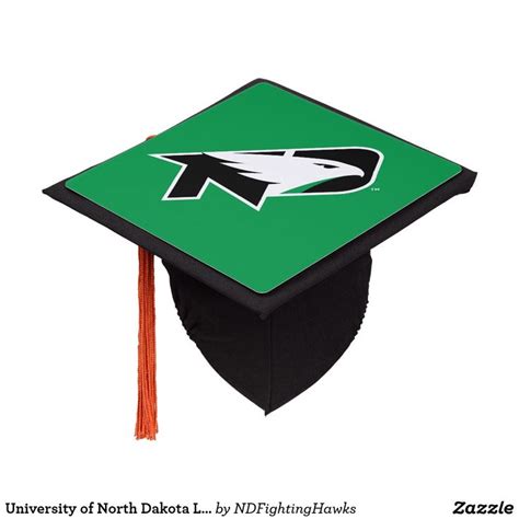 University of North Dakota Logo Graduation Cap Topper | Zazzle | Graduation cap toppers ...