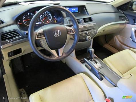 Ivory Interior 2010 Honda Accord EX-L Coupe Photo #74010744 | GTCarLot.com