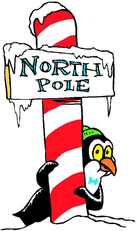 North Pole Clipart | Holiday season christmas, Christmas penguin, Merry christmas to all