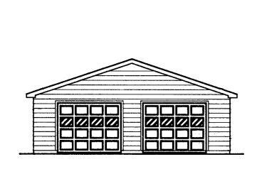 Garage with Boat Storage, 057G-0015 | Boat storage, Garage plans, Boat ...