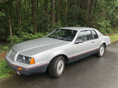 1985 Ford Thunderbird Turbo Coupe 5 Speed Manual RWD for sale: photos, technical specifications ...