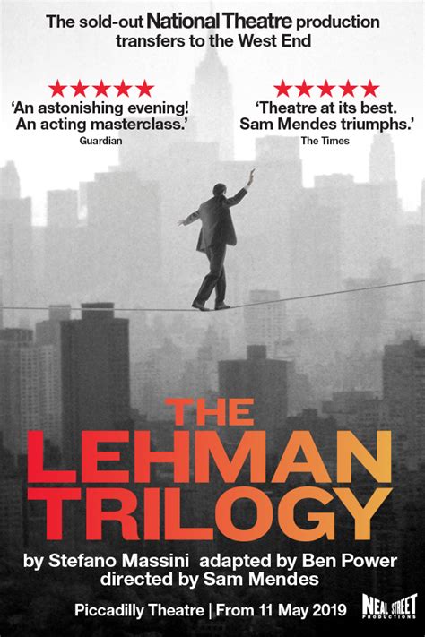 The Basic Theatre Review: Review: The Lehman Trilogy