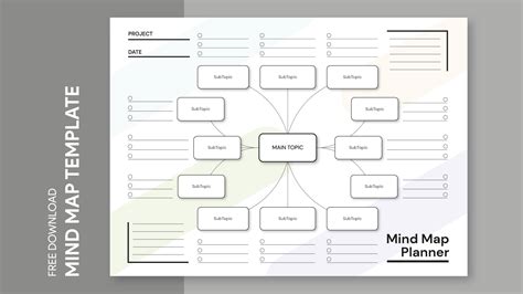 Blank Mind Map Free Google Docs Template - gdoc.io