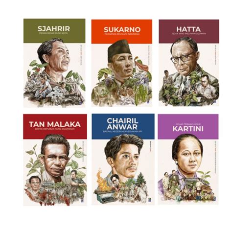 Jual SERI TEMPO BIOGRAFI : SOEHARTO - SUKARNO - HATTA - SJAHRIR - TAN MALAKA - KARTINI - CHAIRIL ...