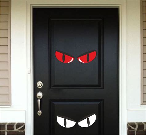 Scary Eyes Wall Decal - Halloween Stickers - Primedecals