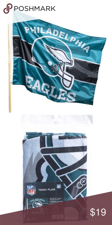 NEW Philadelphia Eagles Team Flag | Eagles team, Philadelphia eagles ...