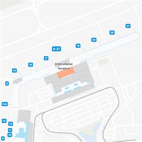 Ho Chi Minh Airport Main Terminal Interactive Map & Guide