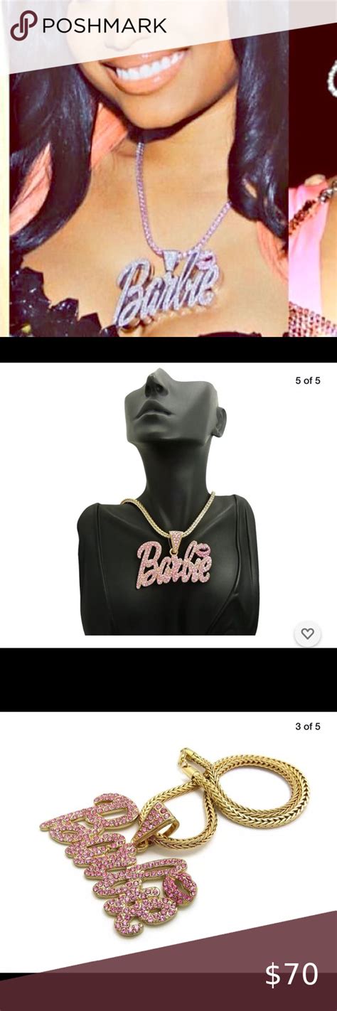 Barbie nicki minaj necklaces ️ | Necklace, Womens jewelry necklace ...