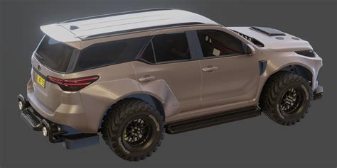 Fortuner Off Road Kit 3D model | CGTrader