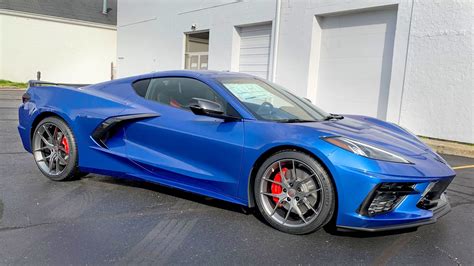 Chevrolet Corvette C8 Stingray Blue Forgeline VX1 Wheel | Wheel Front