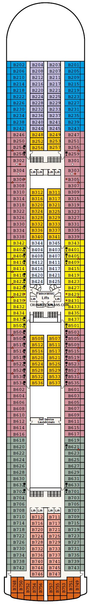 Emerald Princess Deck Plans, Diagrams, Pictures, Video