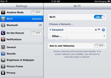 General : How to connect an iPad to a Wireless or Wi-Fi network ...