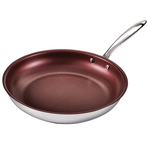 PADERNO Canadian Signature Stainless Steel Frying Pan, Non-stick, Oven ...