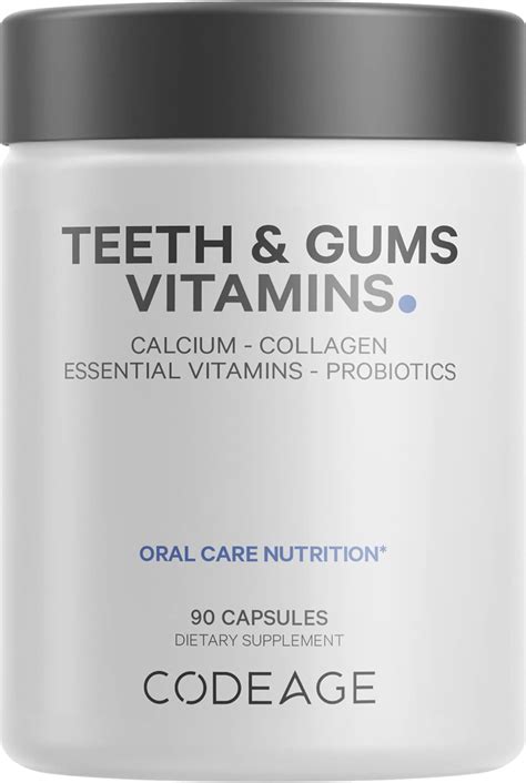 Codeage Teeth & Gums Vitamins Oral Probiotics Nepal | Ubuy