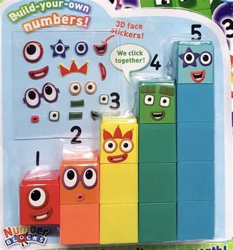 Numberblocks 1-10 full set official CBeebies Numberblocks | Etsy in ...