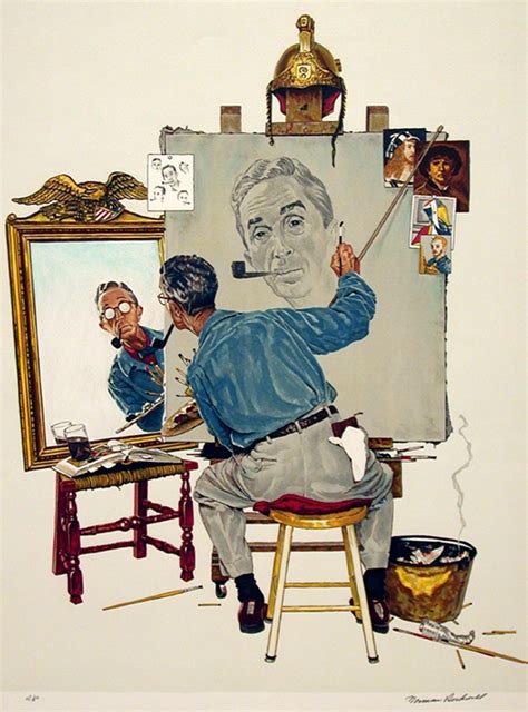 Norman Rockwell. Artist/painter Born in New York 3 febr. 1894 (died 8 nov.1978) | Norman ...