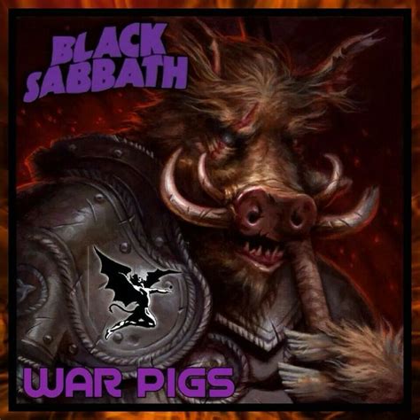 War Pigs | Dungeons and dragons 5, Album art, War pigs