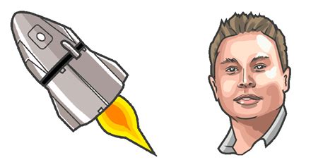 Elon Musk cursor - CM Cursors