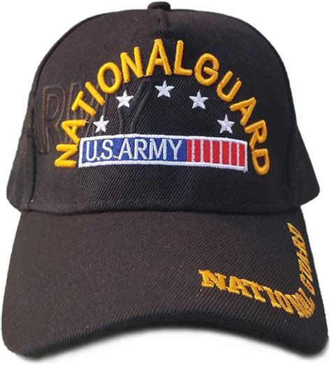 Amazon.com: US Army Hat National Guard Black Adjustable Cap: Clothing