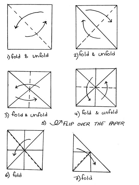 how to make origami pyramid - MellisaEvanna