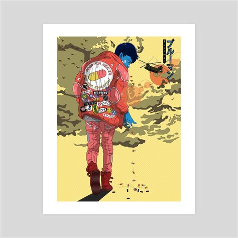 AKIRA!, an art print by I P LOBATO - INPRNT