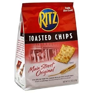 Amazon.com: Ritz Toasted Chips Main Street Original, 8.1 Oz.