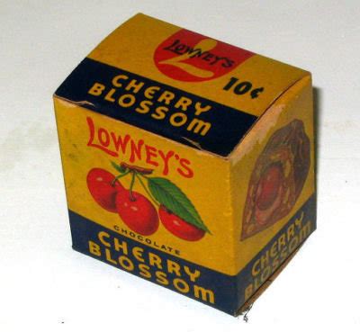 Very Rare 1930 Lowneys Cherry Blossom Chocolate Bar box | #129862381