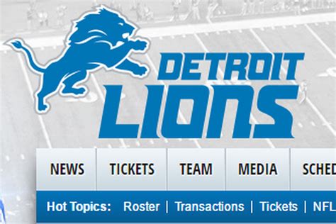 Detroit Lions make changes to team logo, font - Pride Of Detroit