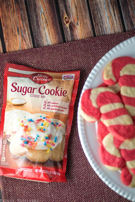 Easy Candy Cane Sugar Cookies {Giveaway} - Modernly Morgan