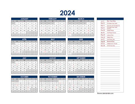 2024 Calendar Excel Template Singapore Nifty - Free Printable Printable ...