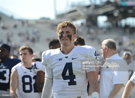 Penn State Blue and White Game Tommy Stevens after the game. He... News Photo - Getty Images