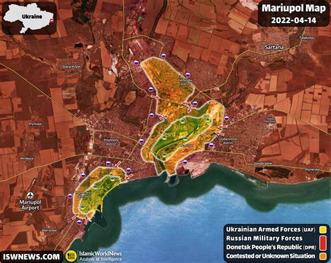 Mariupol map – Islamic World News